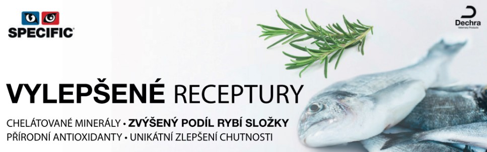 Vylepšení receptury diety pro psy a kočky specificdiet cymedica